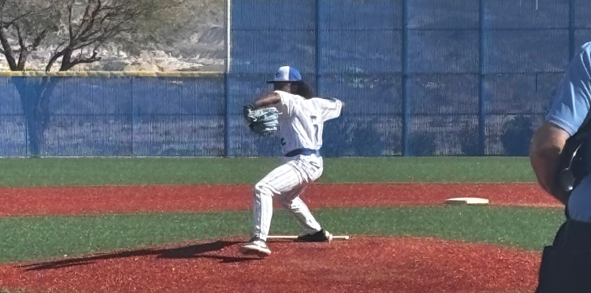 Trey Webb Throws No-Hitter, Dominates on Both Sides of the Ball in Laughlin Doubleheader
